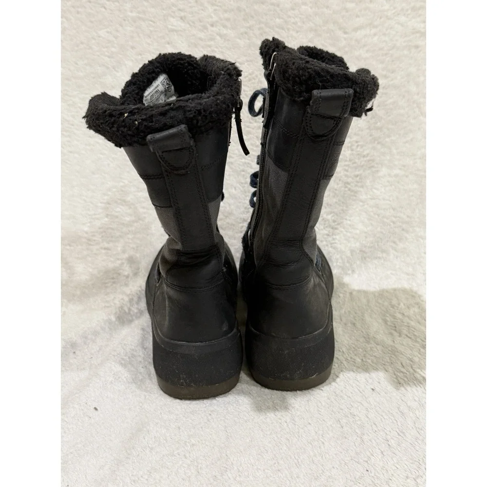Merrell Polar Winter Boots Haven Tall Lace Up Women's 6 Waterproof Black Gray